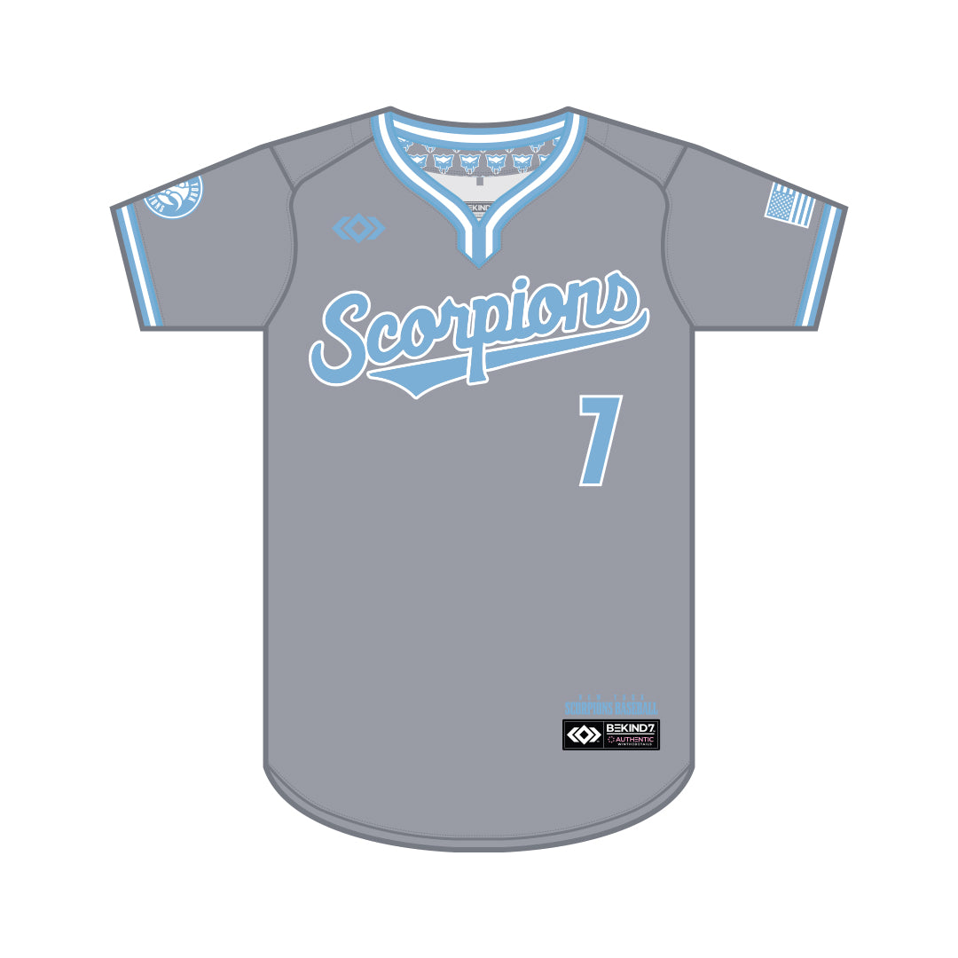 New York Scorpions Baseball • Wishbone Baseball Jersey